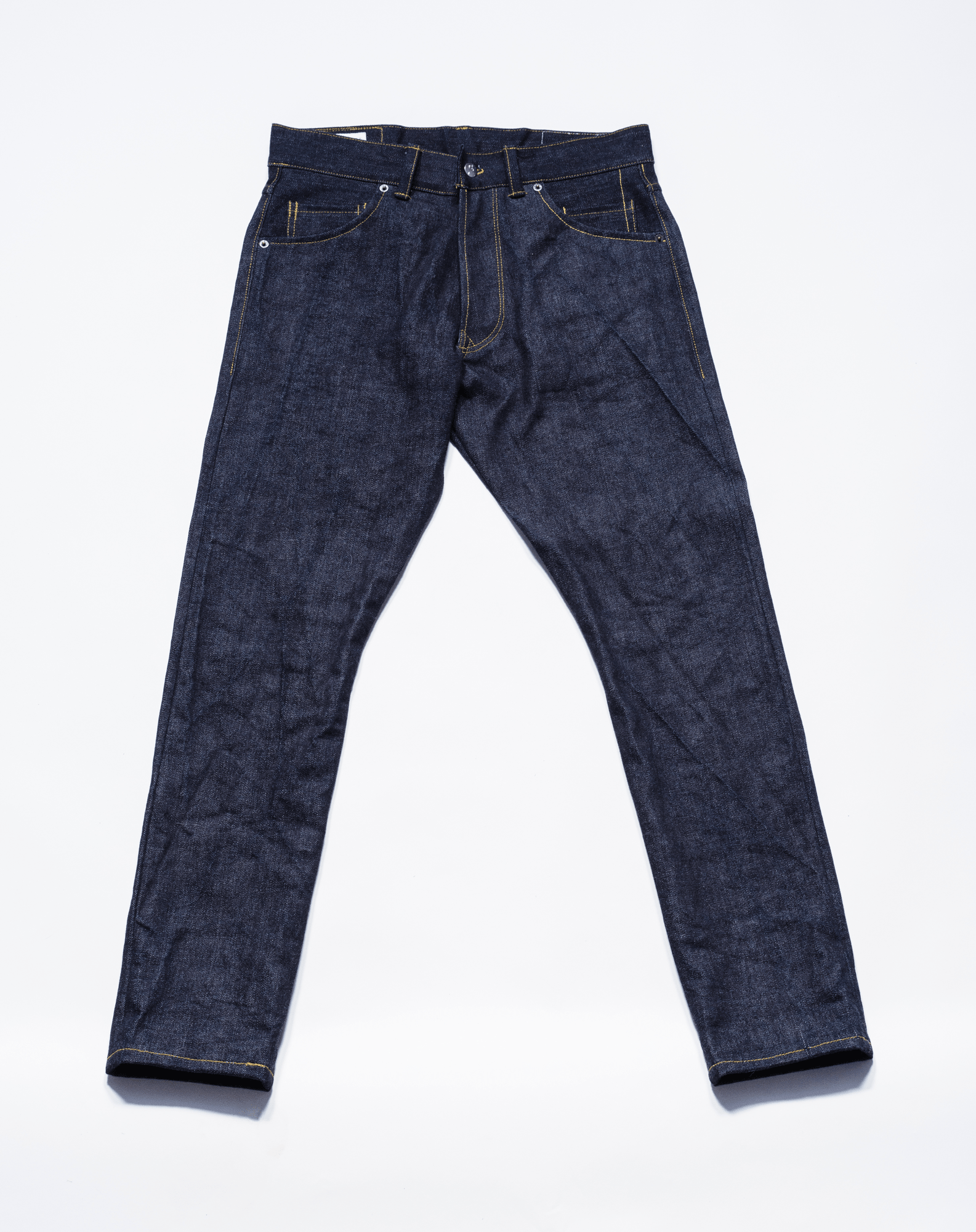 14oz Japanese Selvedge Denim Super Slim Fit Jeans-Indigo – Mith Jeans
